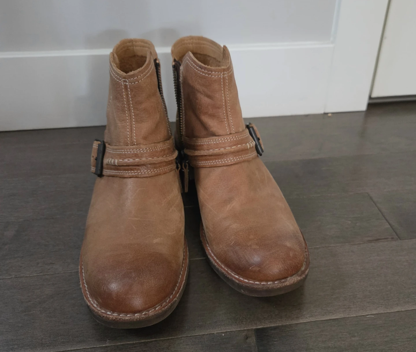 Timberland Brown Leather Ankle Boots – US Size 7.5