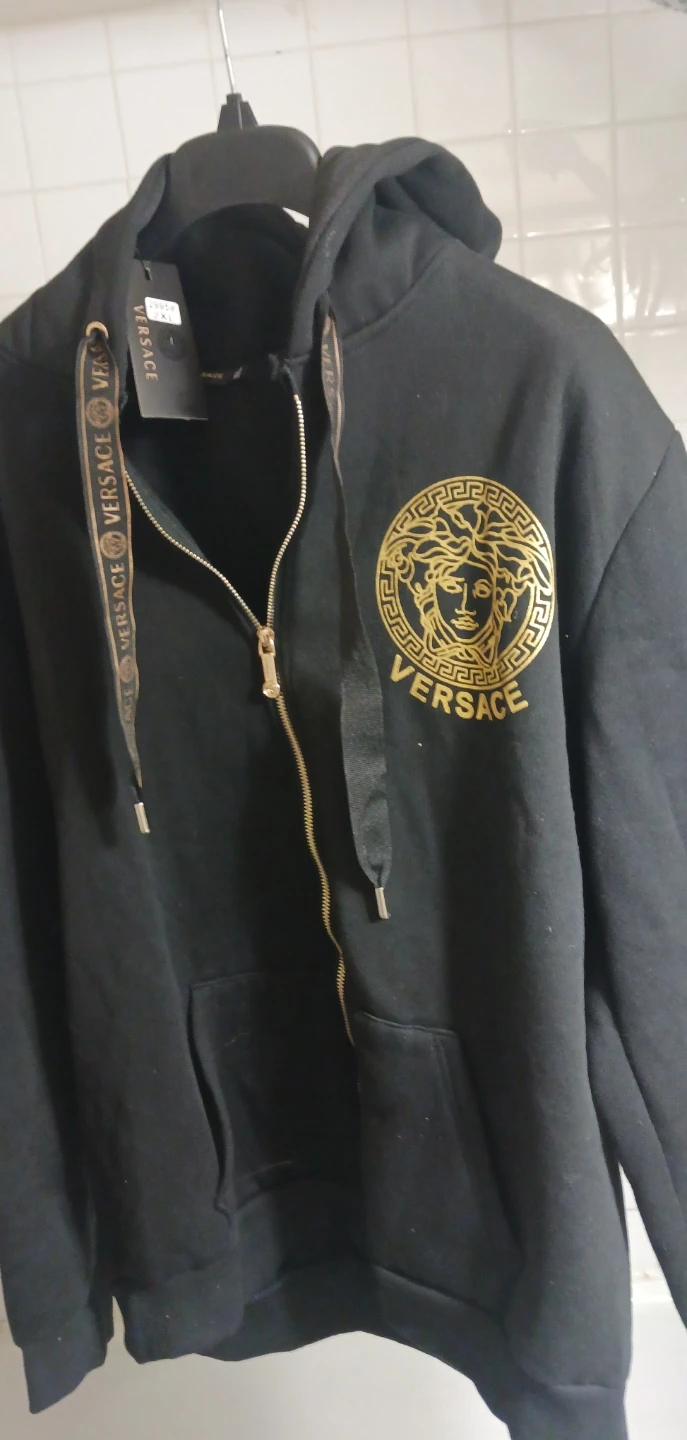 Versace Hoodie Black Gold
