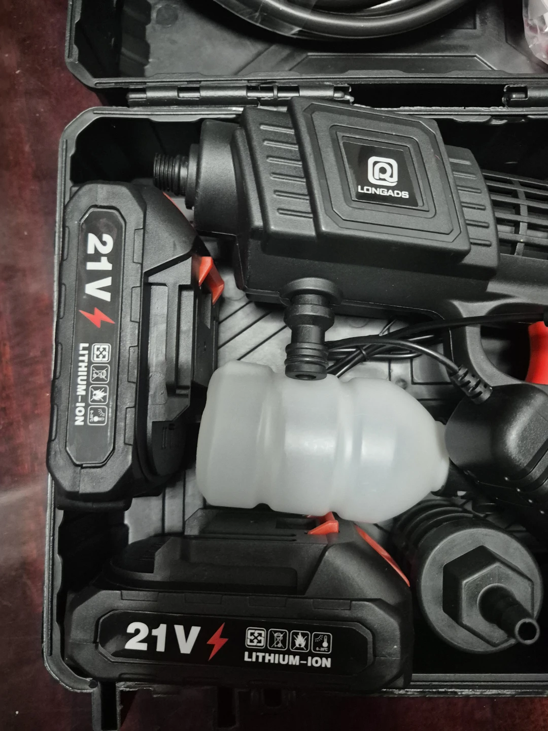 21V Cordless Pressure Washer Kit - photo 2