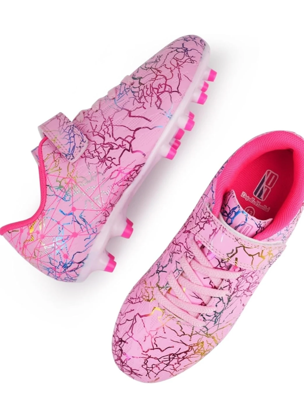 ⚽💕 Kids Pink Soccer Cleats – Girls - photo 3