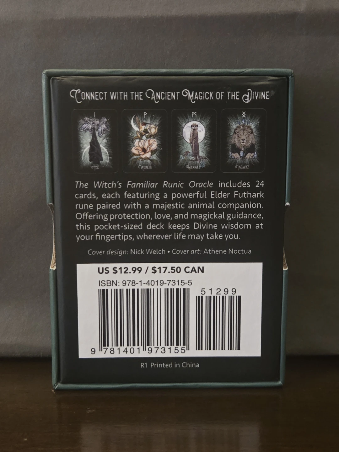 The Witch's Familiar Runic Oracle Deck - photo 2