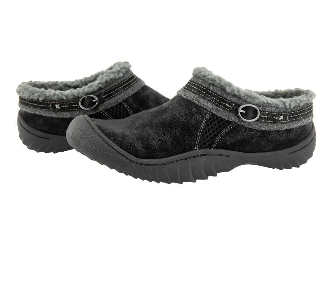 Jsport  Black Slip-on Shoes size 9