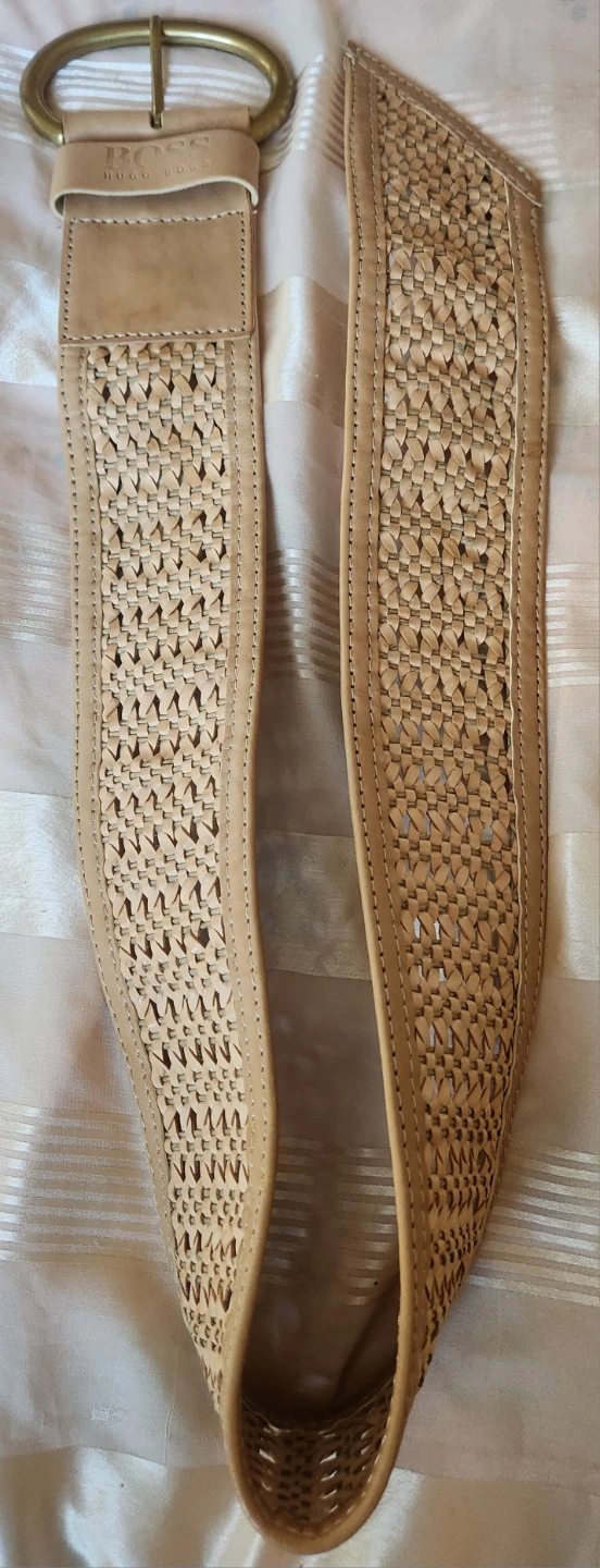 Hugo Boss Woven Leather Belt - photo 2