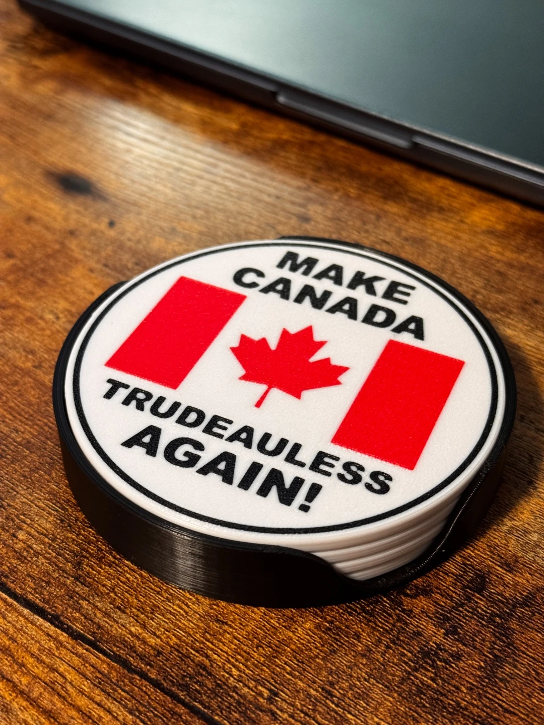 Assorted Canadian Themed 4pc Coasters - photo 3