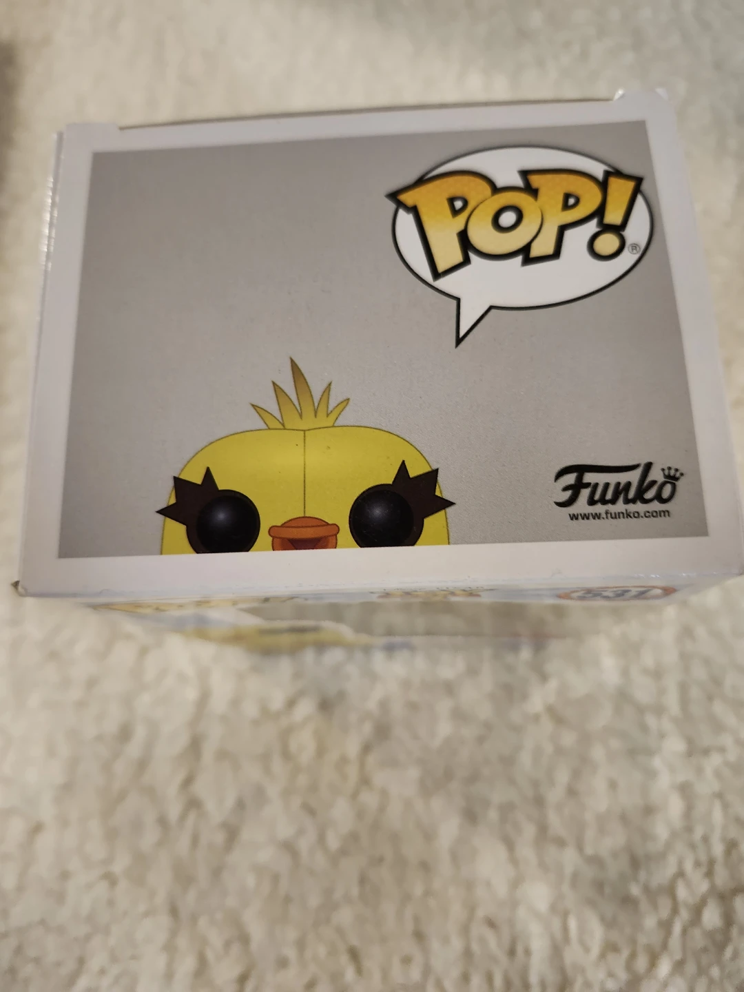 Funko Pop Toy Story 4 Ducky 531 Flocked - photo 2