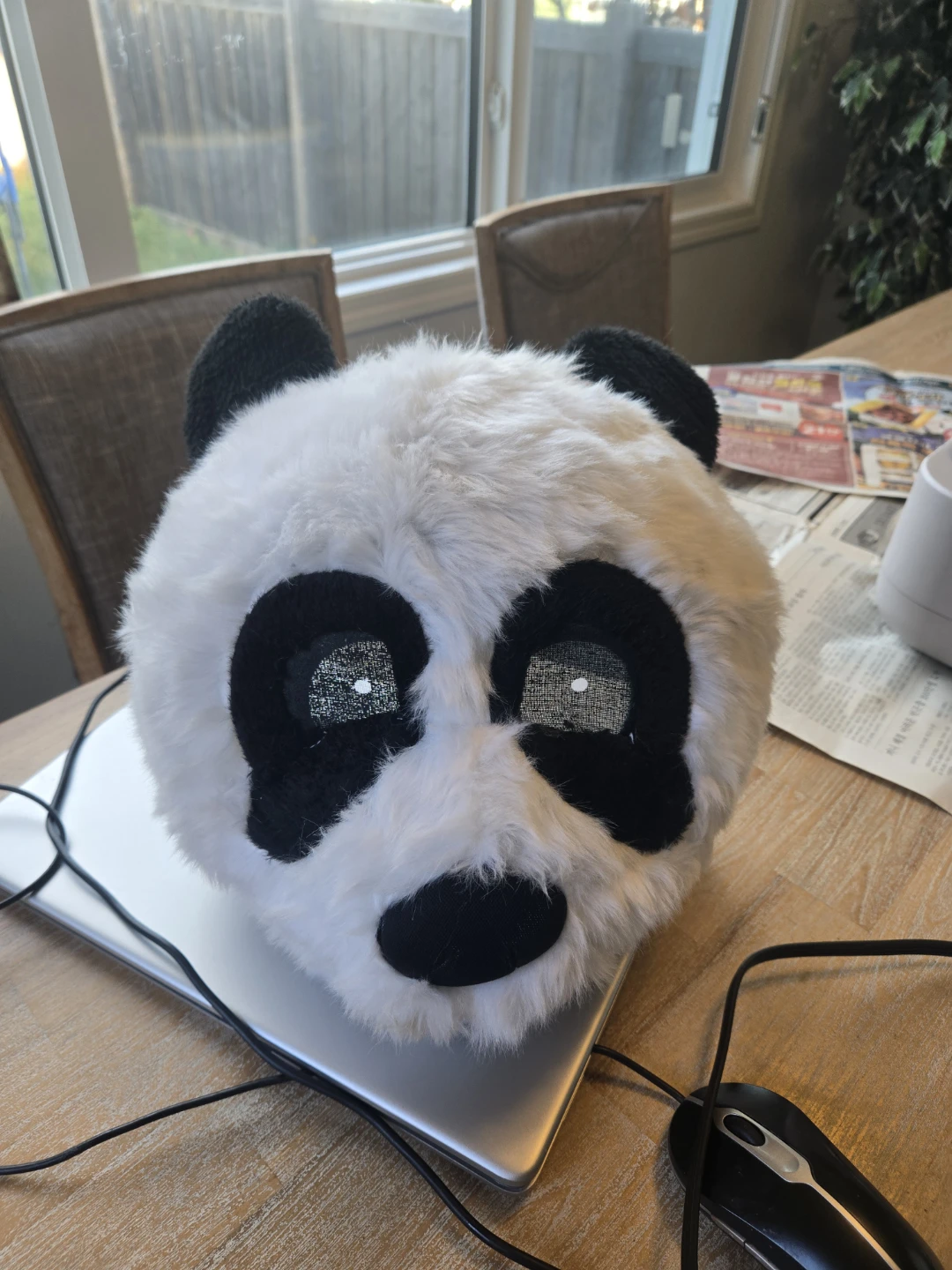 Spirit Halloween Panda Mask