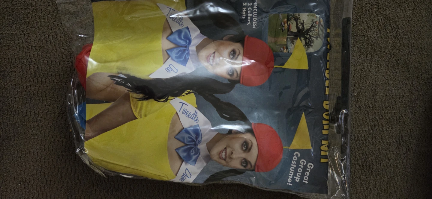 Halloween costumeTweedle Dee & Tweedle Dum Kit