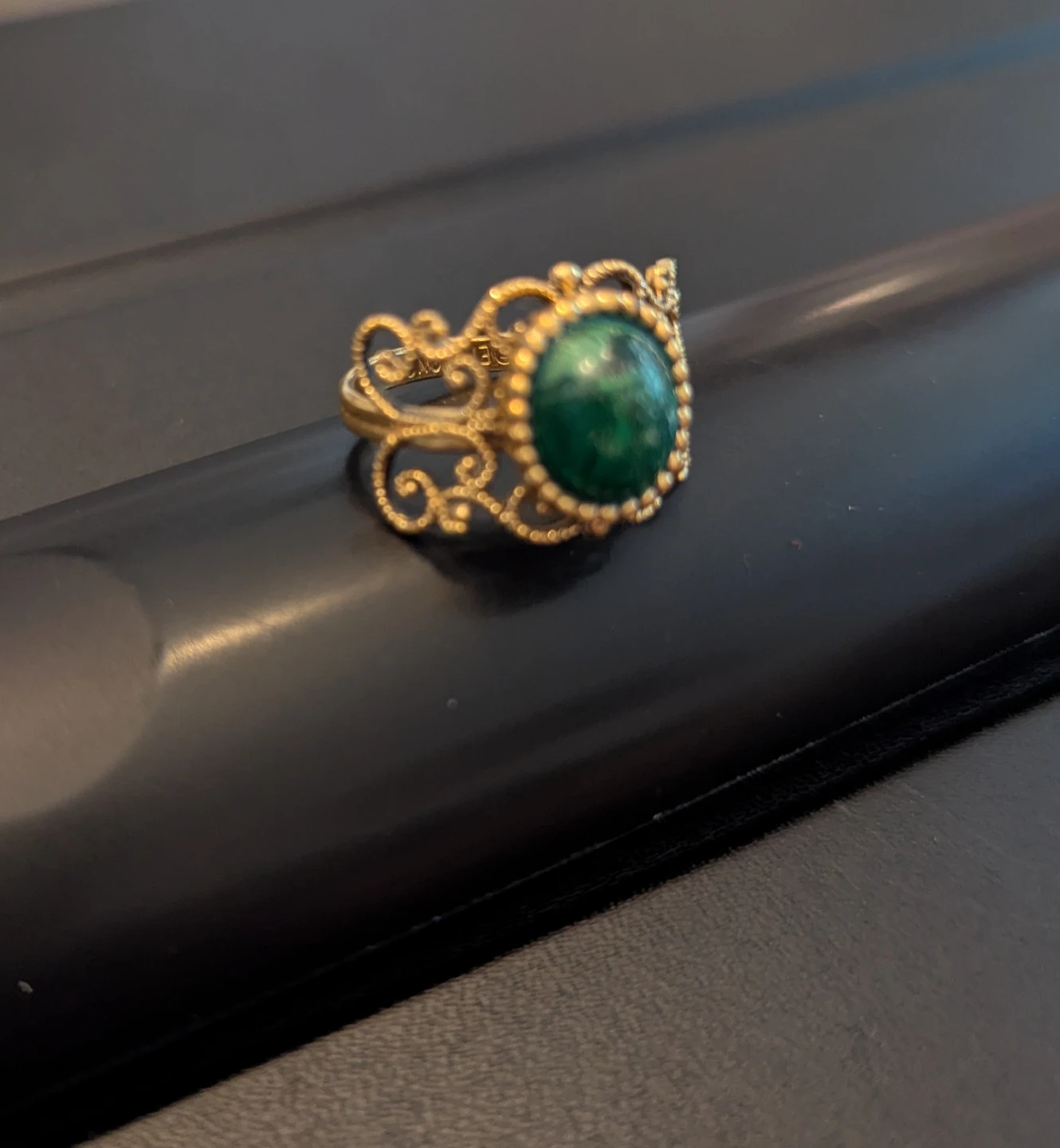 Vintage Emmons Cabochon Gem Ring - photo 2