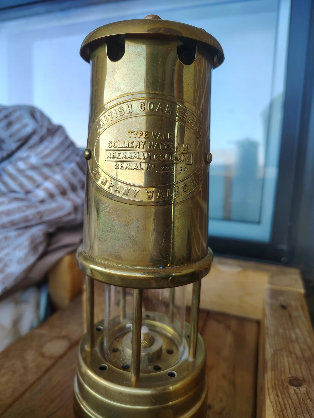 British Coal Mining Company Miner's Lamp - photo 3