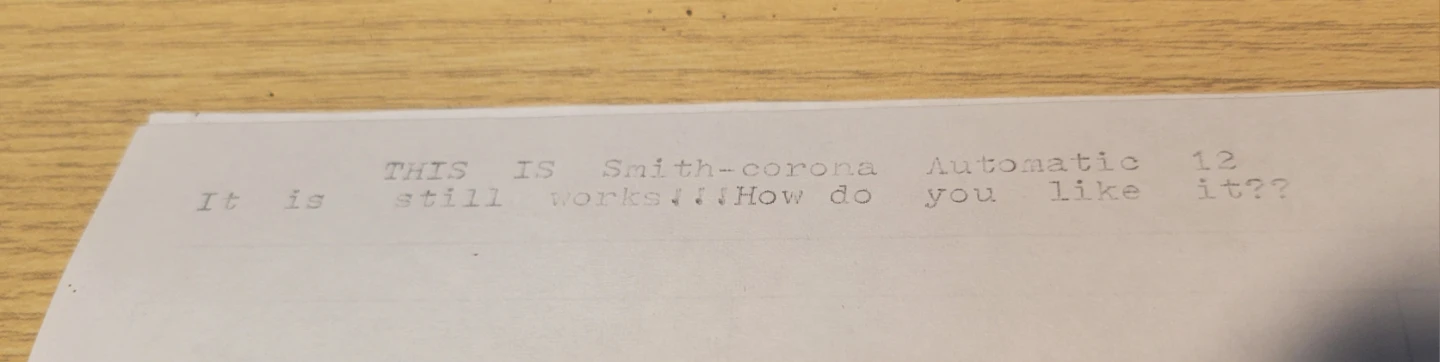 Vintage Smith-Corona Coronet Automatic 12 Typewriter - photo 2