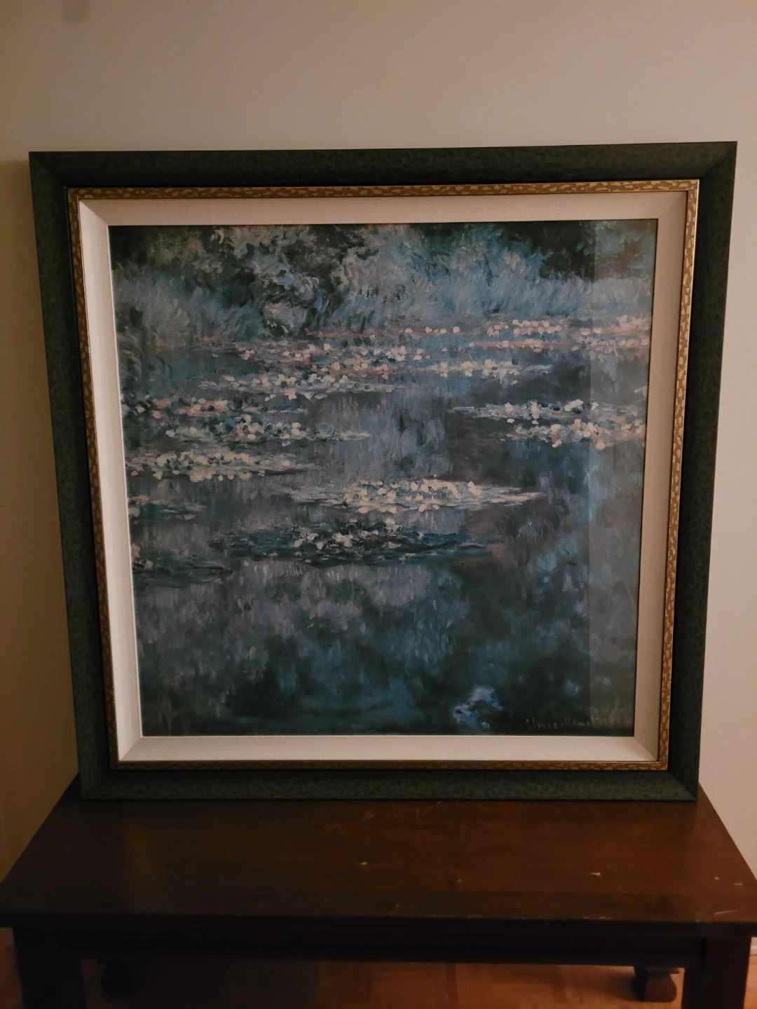 Claude Monet Water Lilies Framed Print