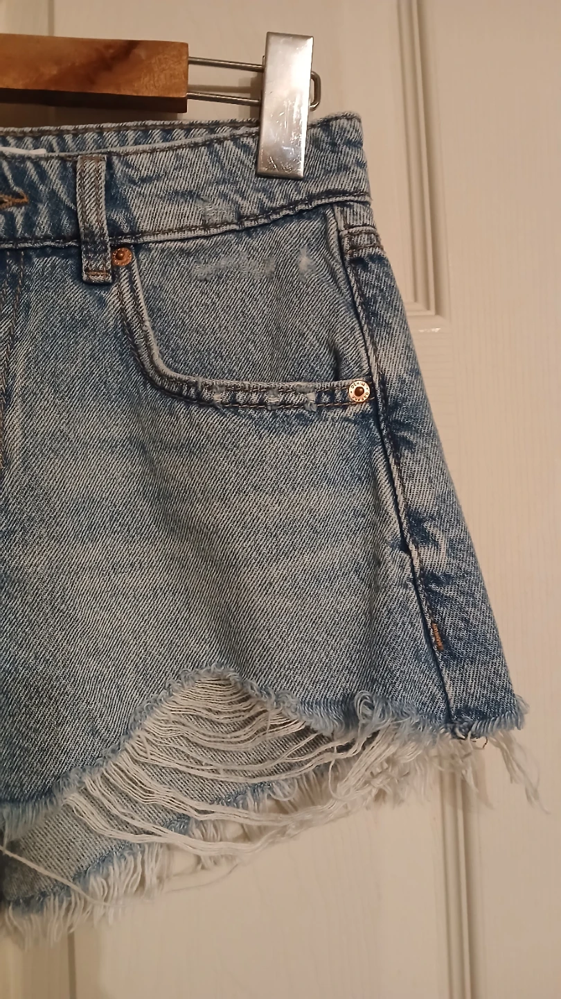 Garage festival cotton jean shorts size 1 / 25 - photo 5