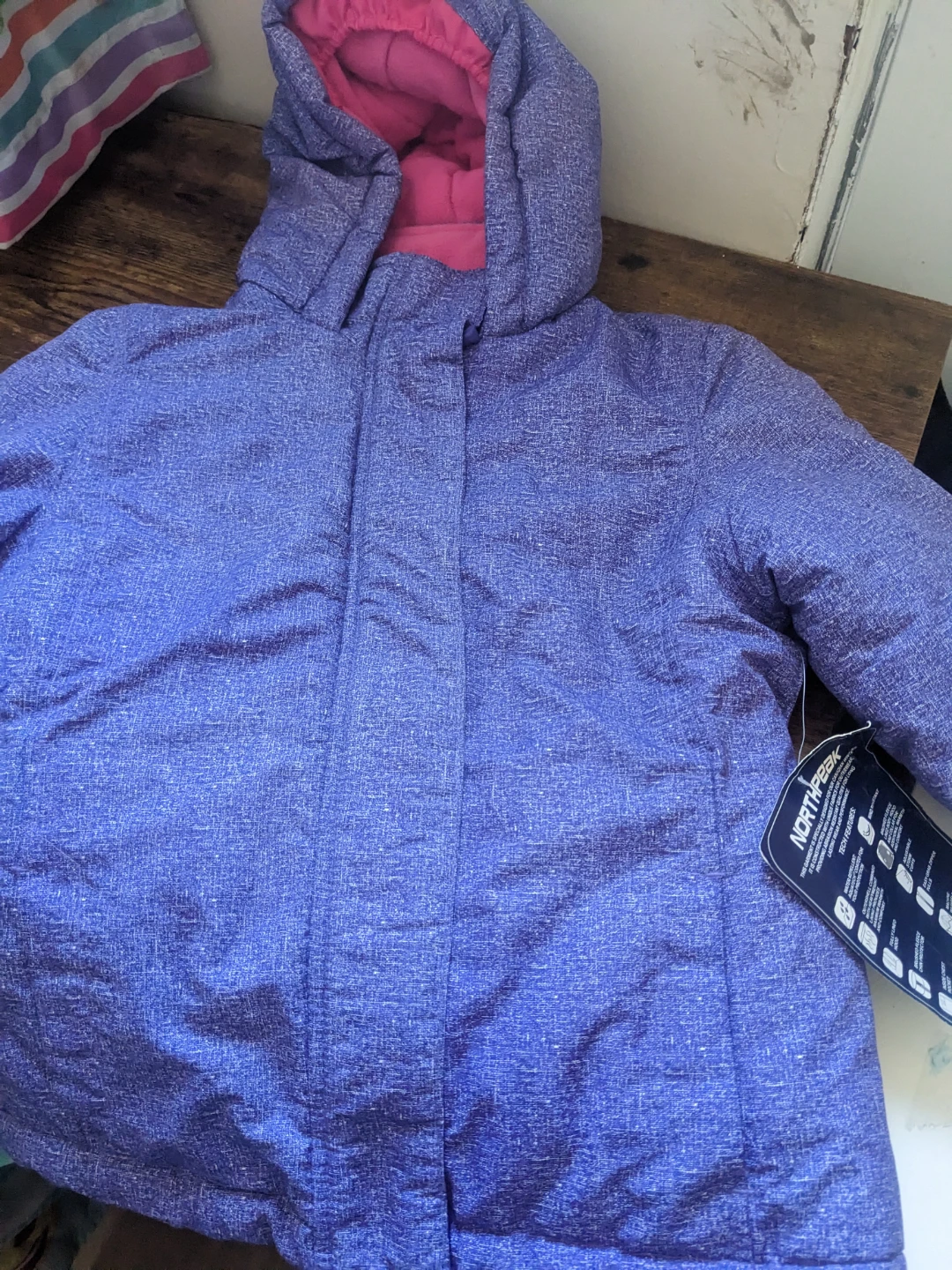 Northpeak Girls Winter Jacket Size 6