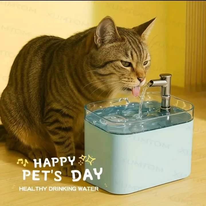 (BRAND NEW) 1.5L Capacity Pet Water Fountain