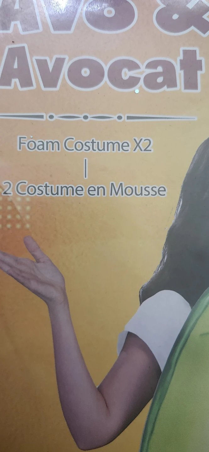 Avo & Toast Couple's Foam Costume Set - photo 2