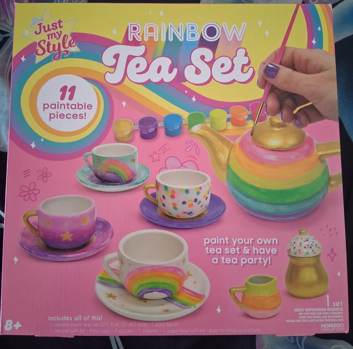 Just My Style Rainbow Tea Set - photo 2