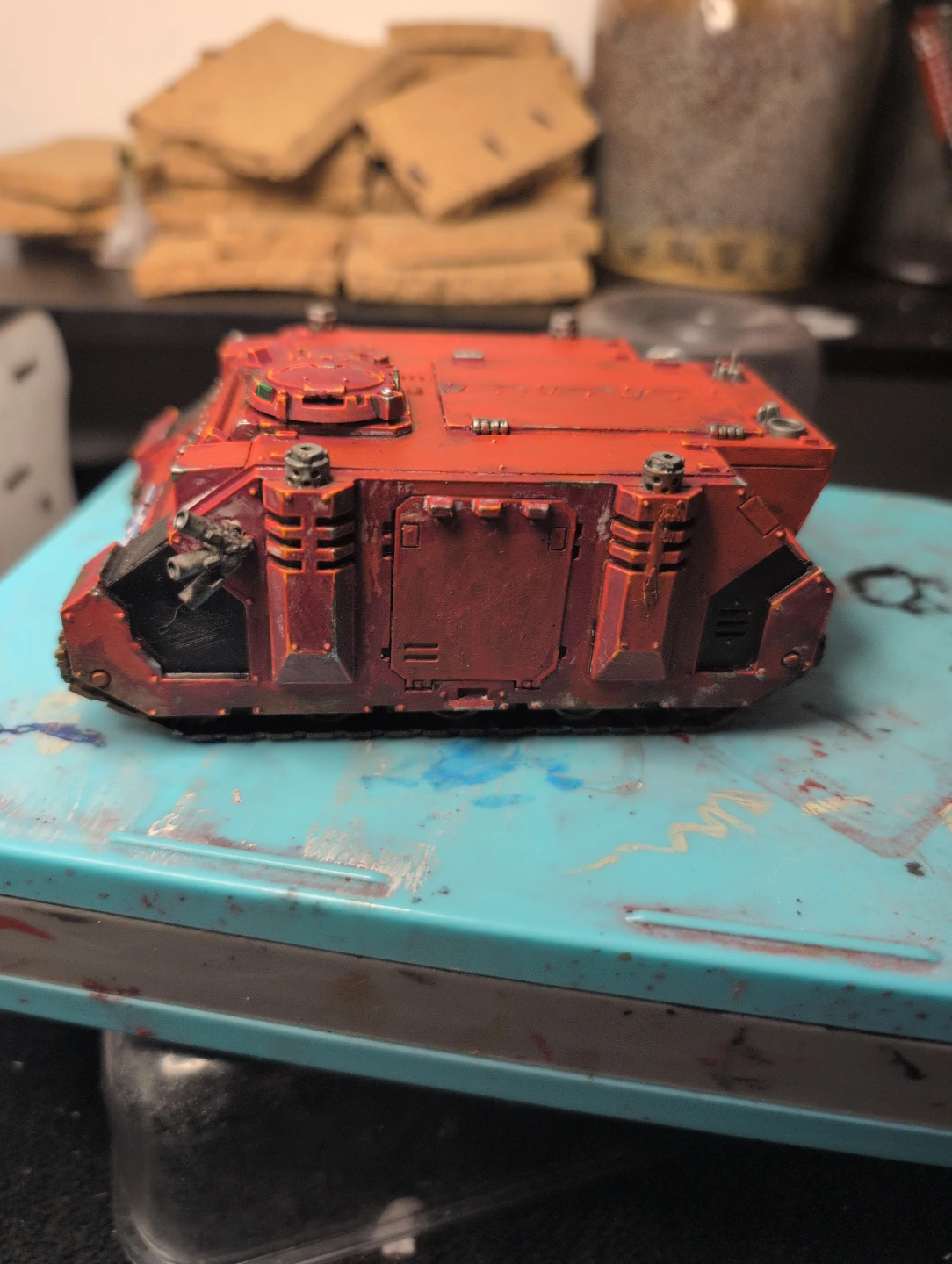 Warhammer 40k Space Marines Rhino Tank - photo 2