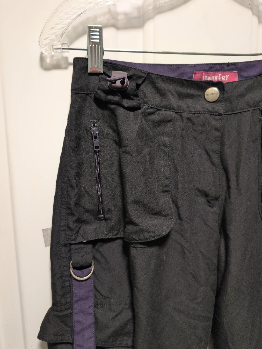 Jennyfer black cargo pants - photo 2