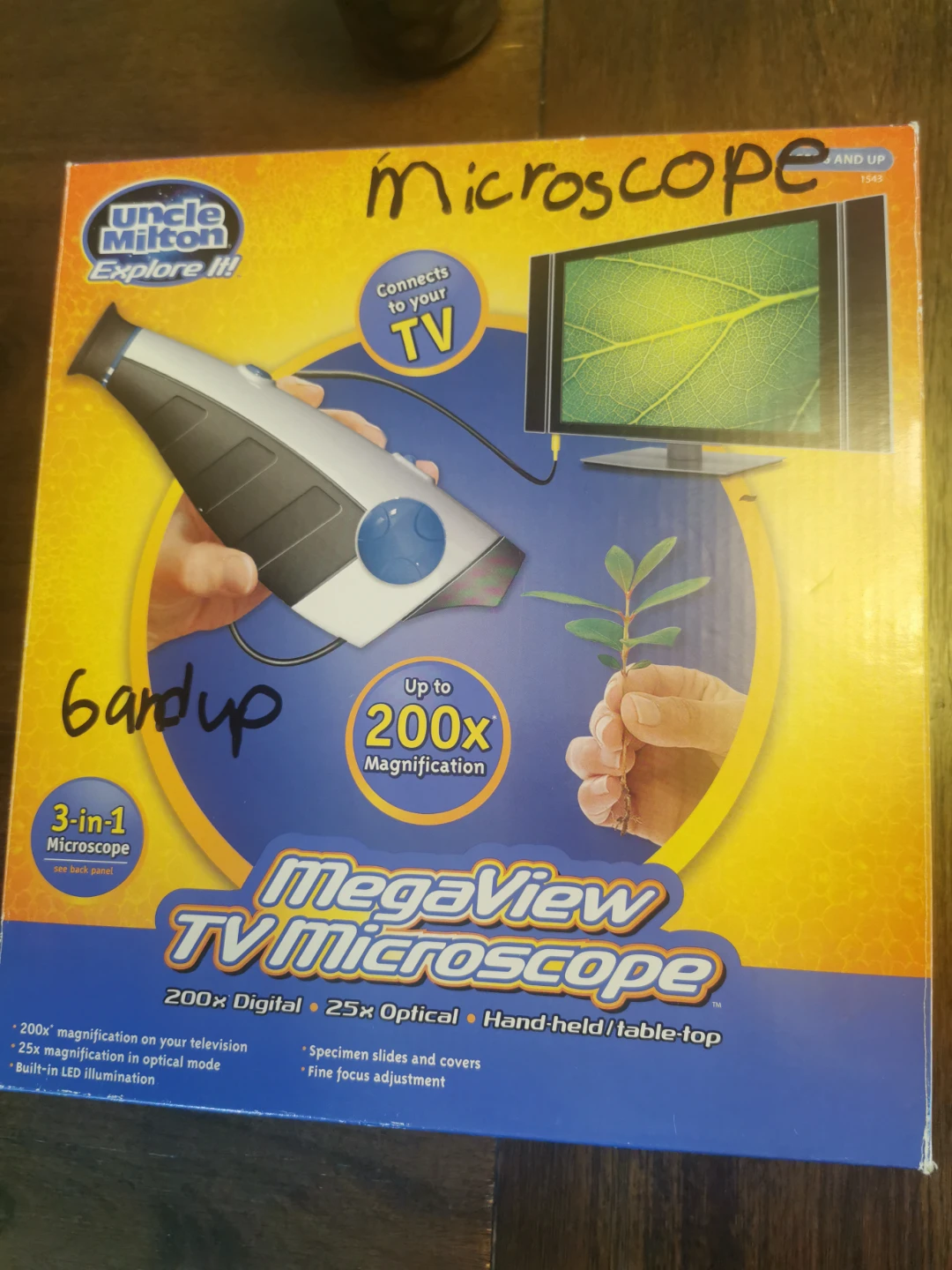 Uncle Milton MegaView TV Microscope