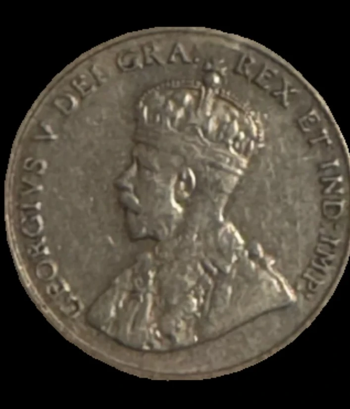 RARE 1925 Canadian Five Cents Coin - photo 2