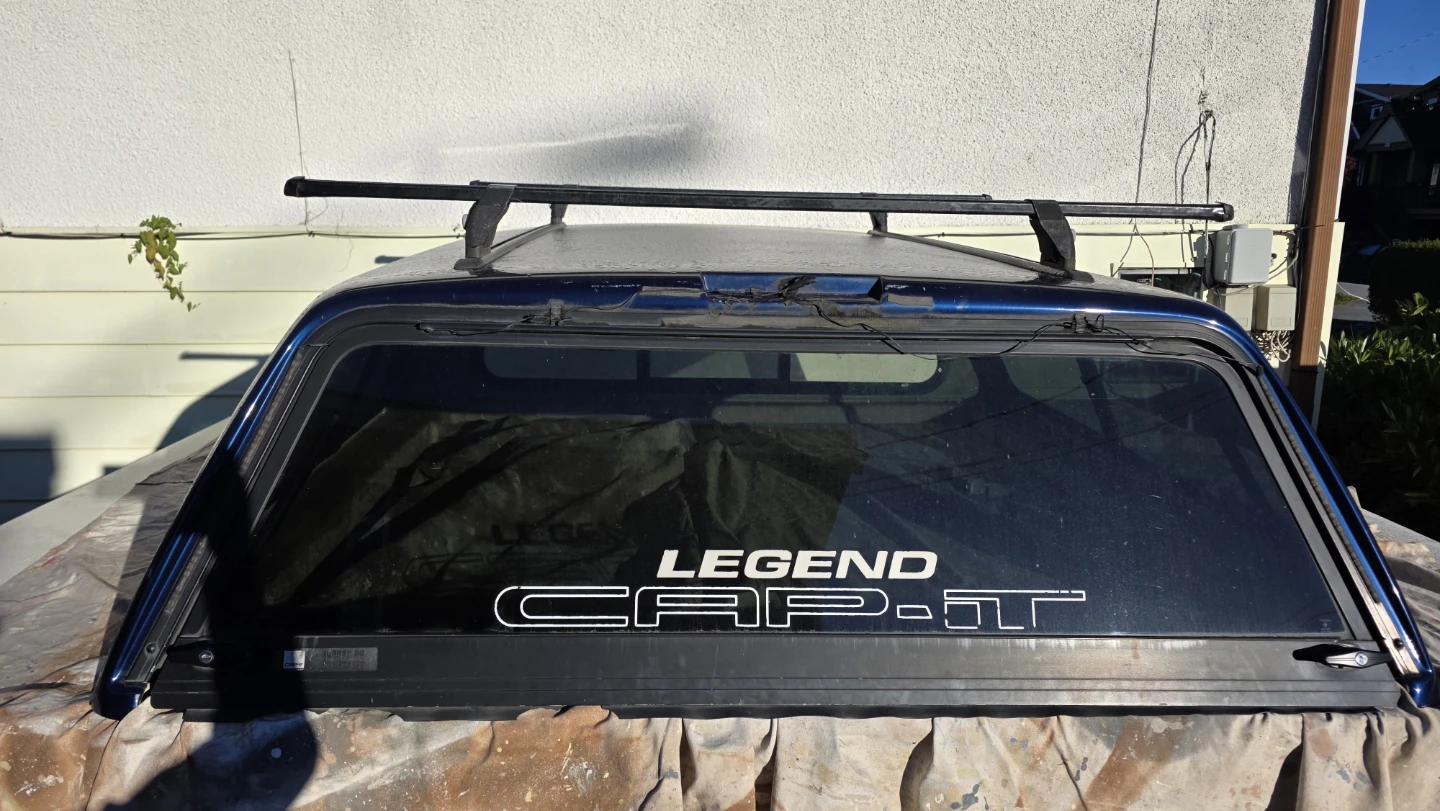 LEER Legend Canopy + THULE Roof Racks - Fits 2004-8 Ford F150