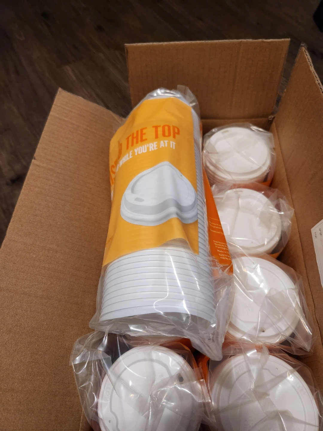 Perk Hot Cup Lids, 500 Count - photo 2