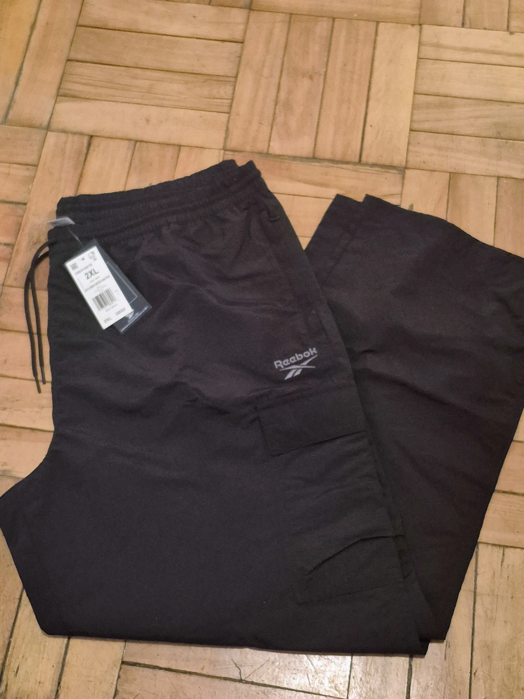 NWT)Reebok 2XL Icon Elements Woven Cargo Pants - photo 4