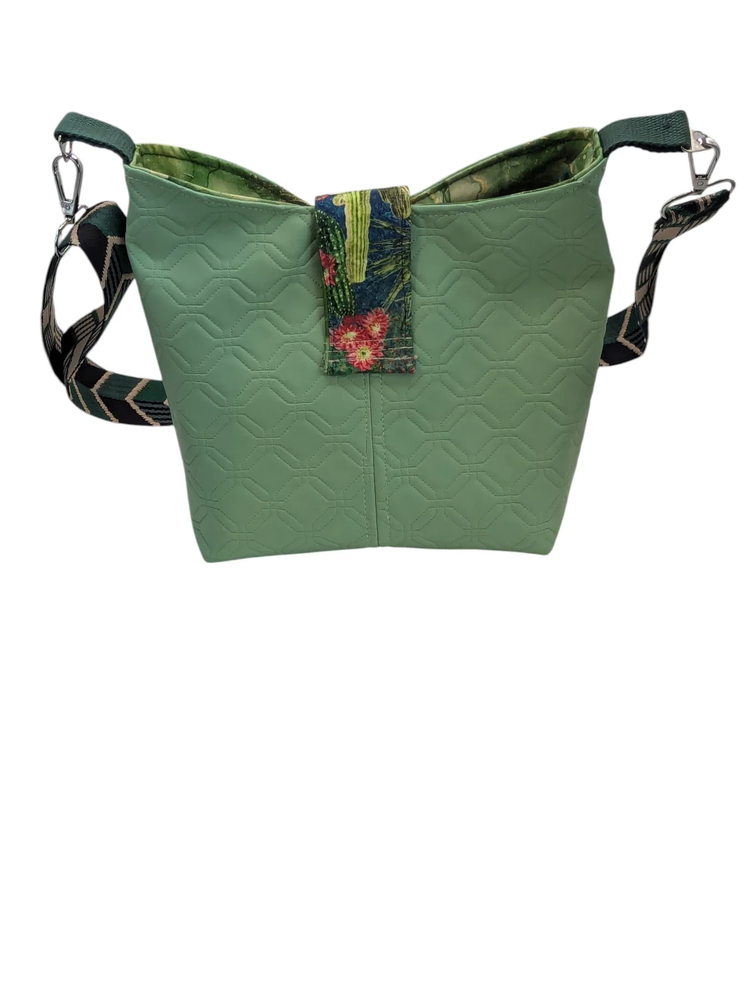 Cactus Green Bucket Crossbody Bag - photo 4