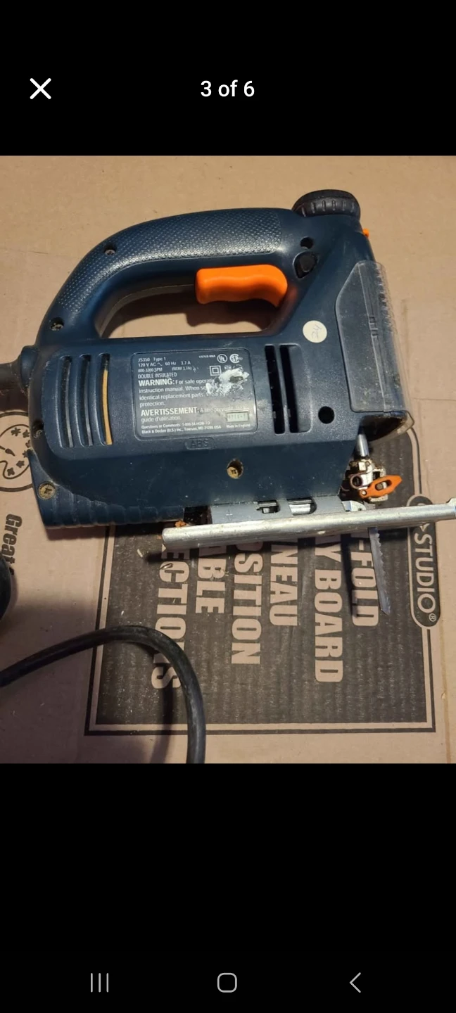 Black & Decker JS350 Jigsaw - photo 2