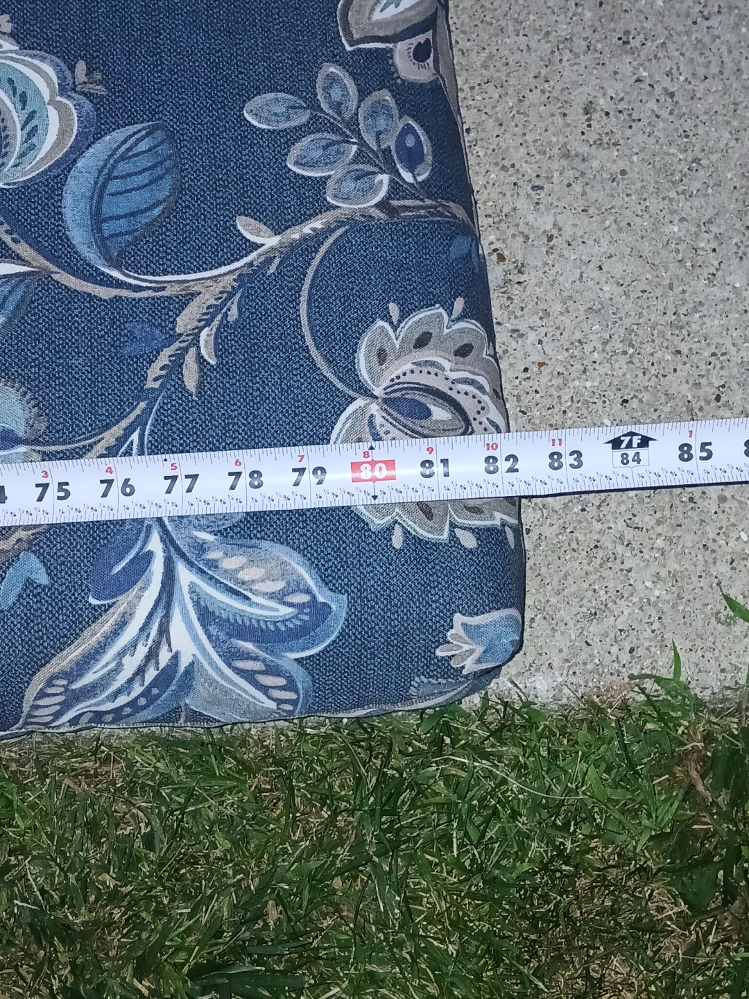 Outdoor Reversible Lounge Chair Cushion - photo 4