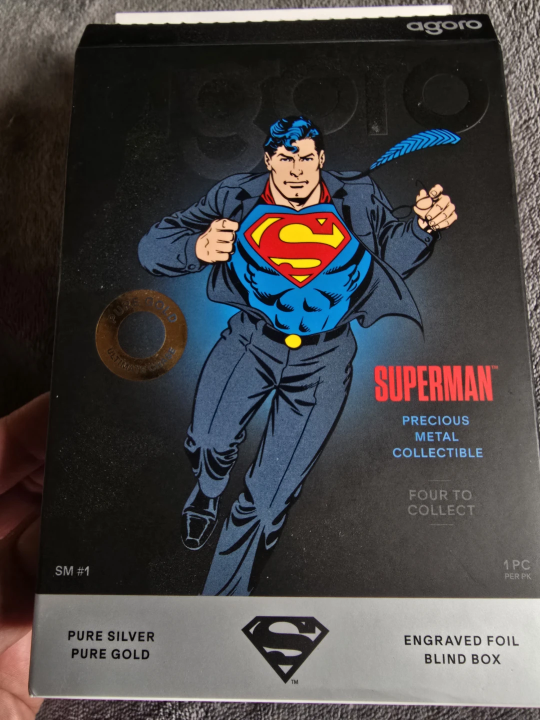 Agoro Superman Precious Metal Collectible - photo 3