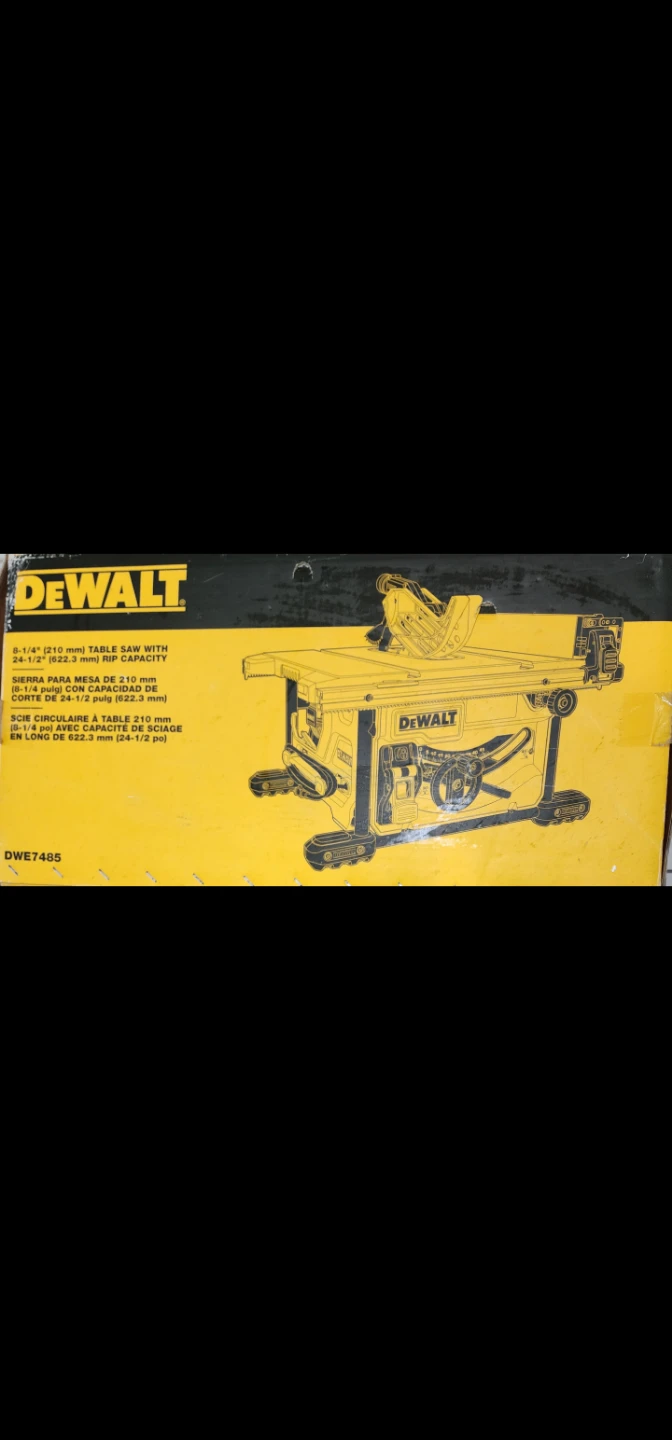 DeWalt DWE7485 8-1/4 Inch Table Saw - photo 3
