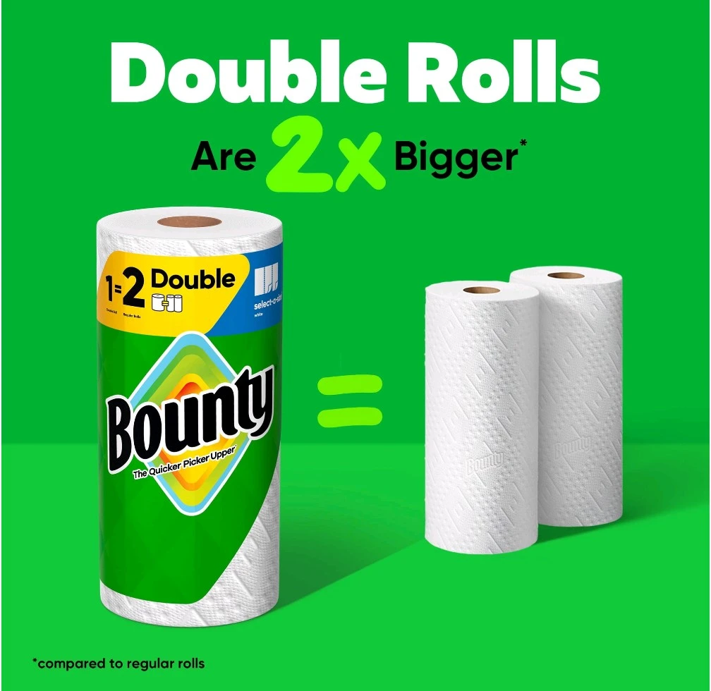 Bounty Select-A-Size Double Roll Paper Towels 6-pack - photo 3