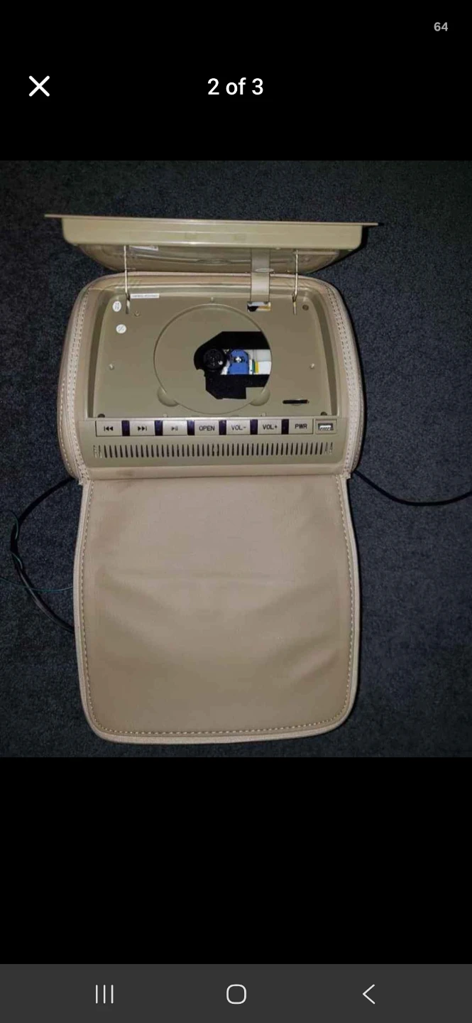 Car Headrest DVD Player Set - photo 3