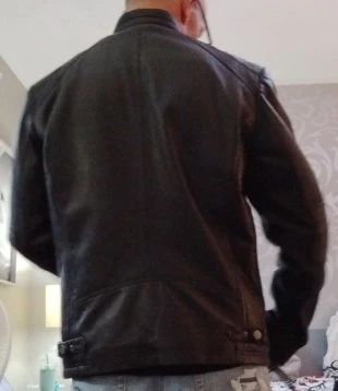 Danier Men's Black Leather Jacket - photo 2