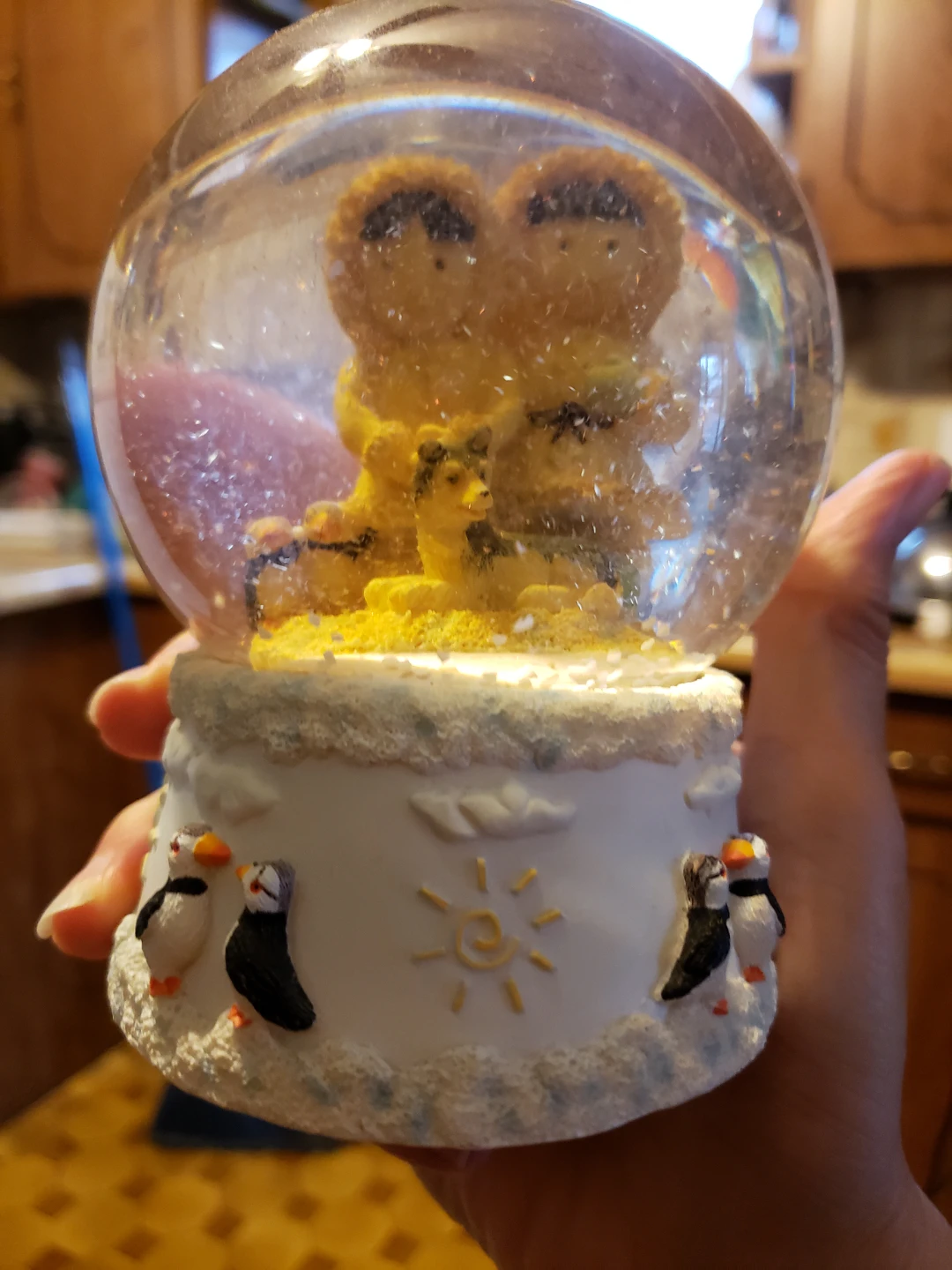 Arctic Theme Musical Snow Globe - photo 4