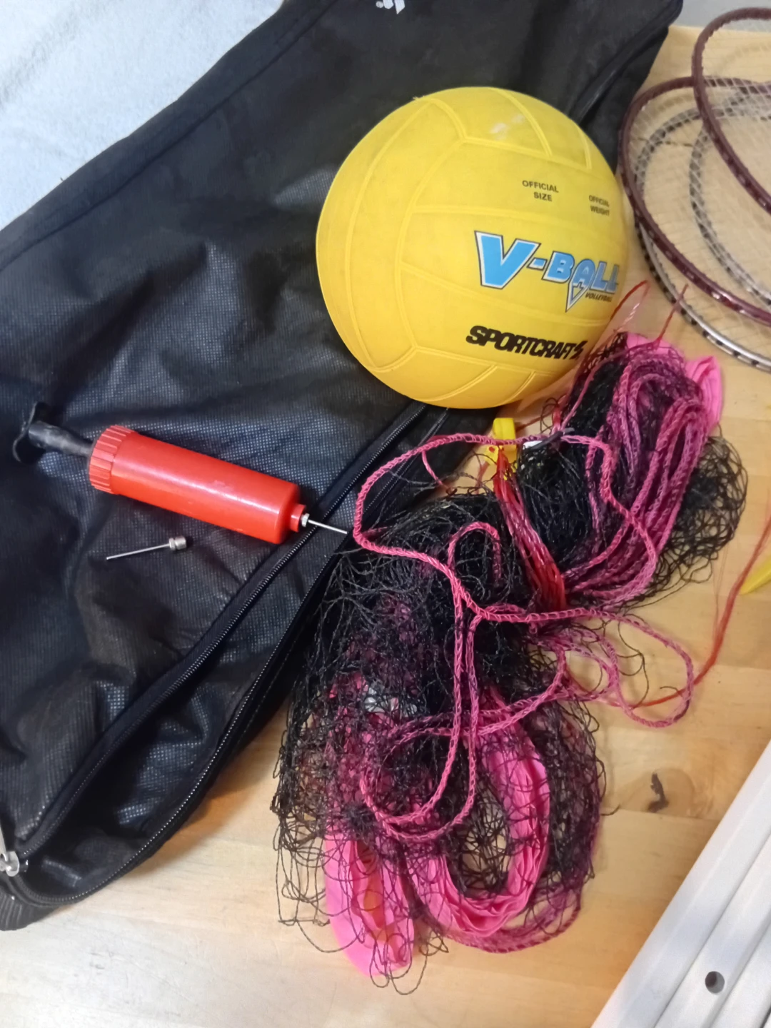 Sportcraft Volleyball and Badminton Set - photo 2