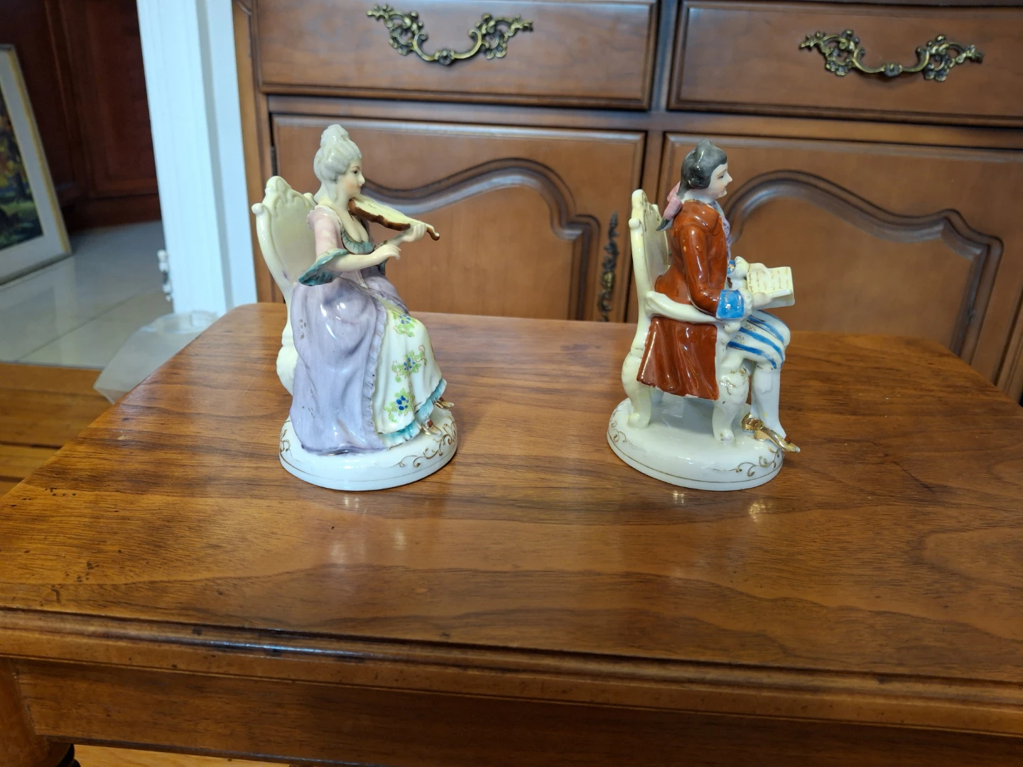 Vintage Porcelain Couple Figurines - photo 2
