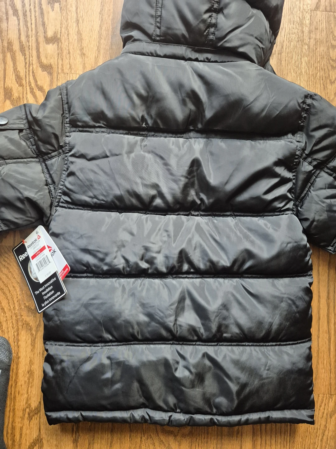 New Reebok Boys' Puffer Jacket - Size S (6) - photo 3