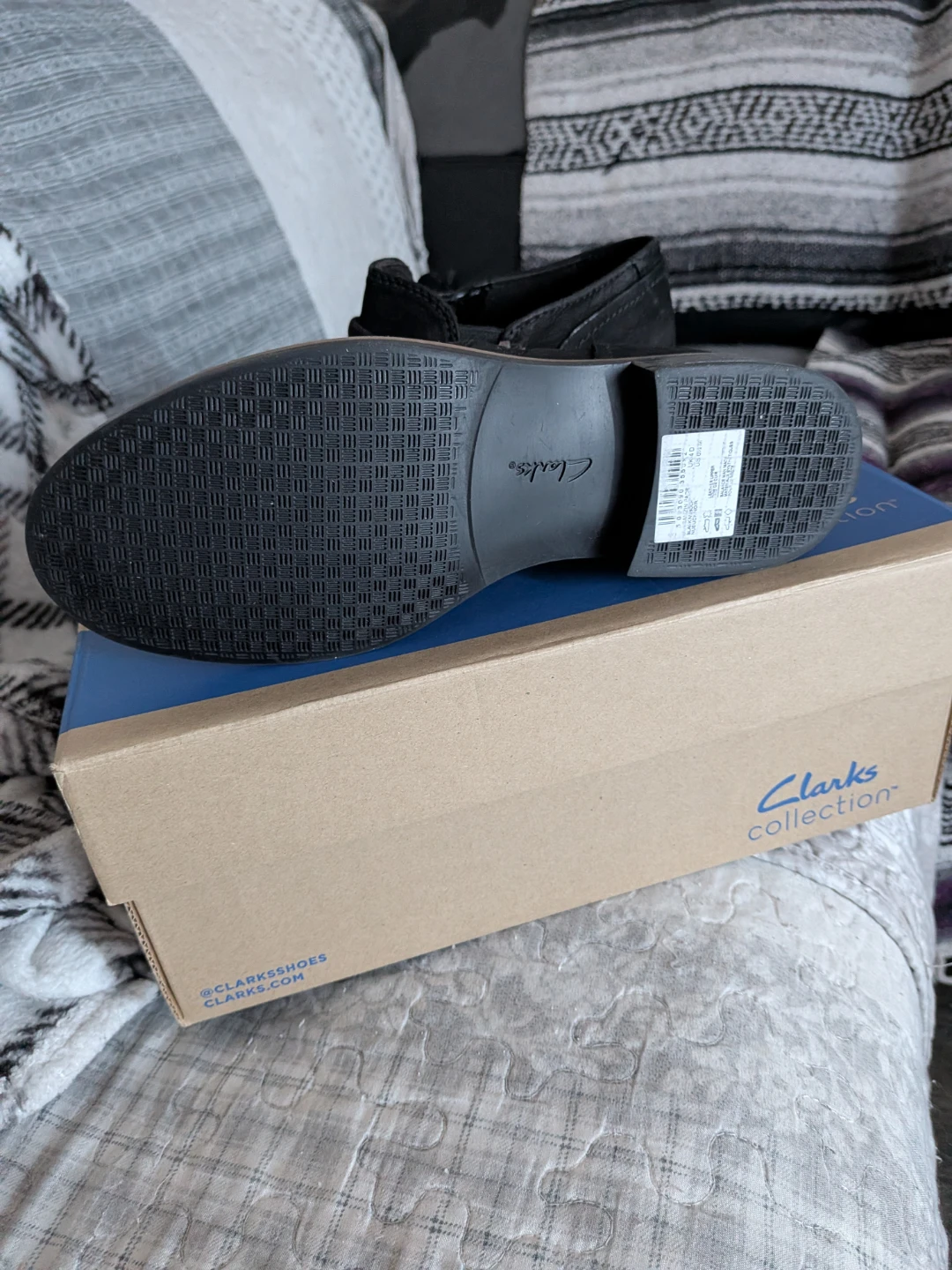 Clarks Collection Black Ankle Boots - photo 3