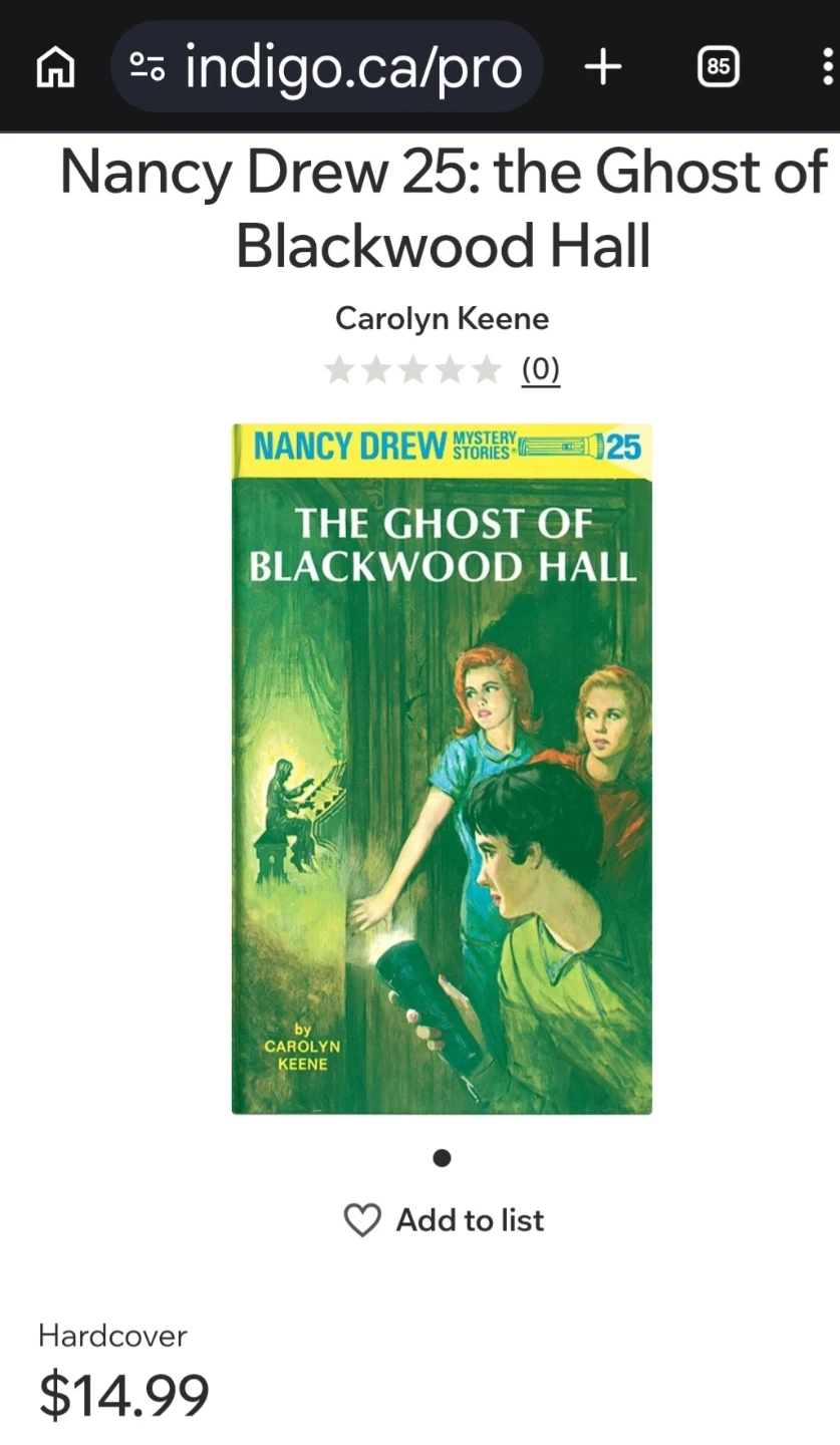Nancy Drew Mystery Stories: The Ghost of Blackwood Hall - photo 4