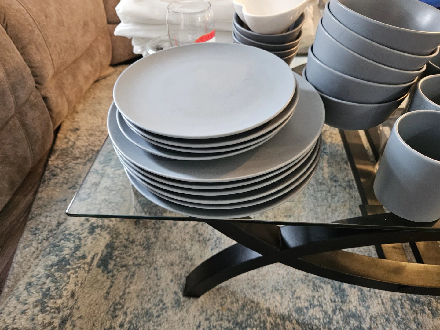 Glassware and Dinnerware Set - photo 4