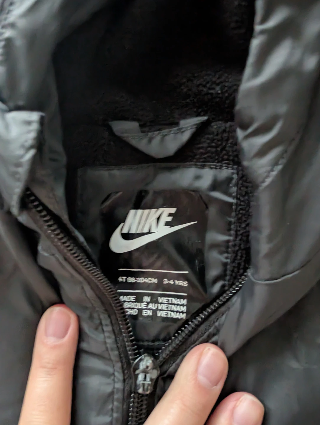 Nike Kids Fleece-Lined Jacket - Size 4T - photo 2