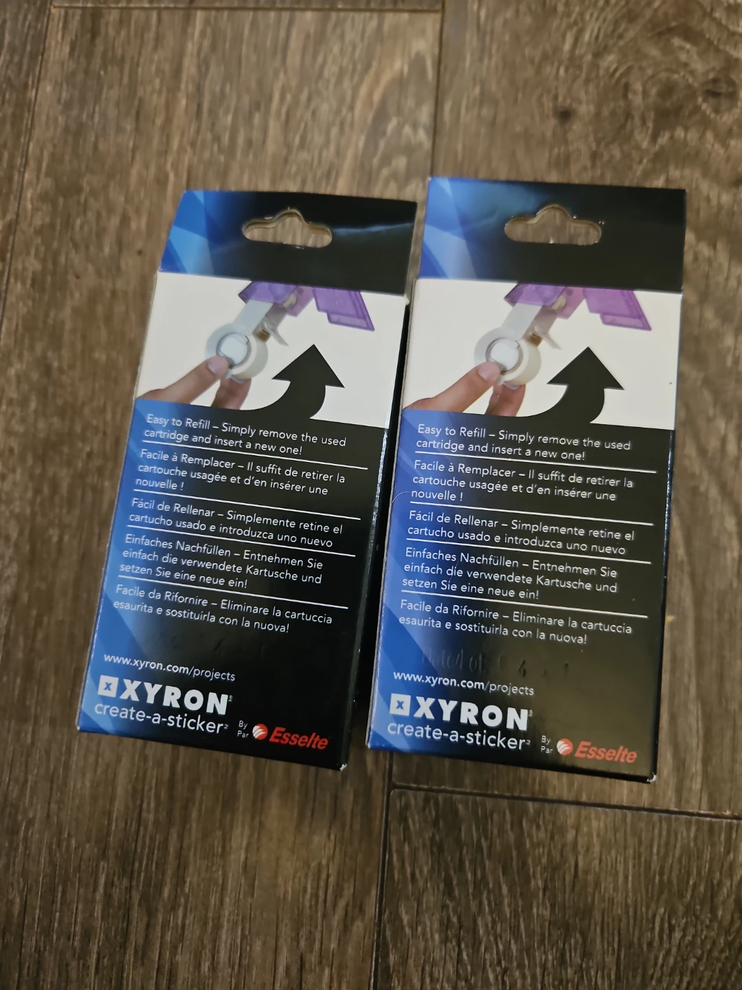 2 Xyron 1.5-inch Create-a-Sticker Refill Cartridges - photo 2