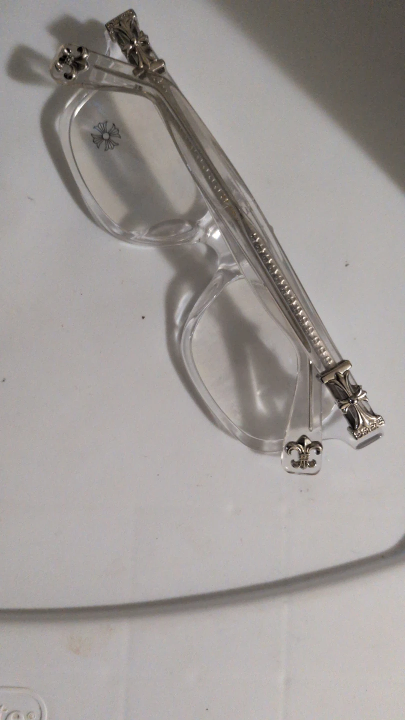 Chrome Hearts clear frame glasses - photo 2