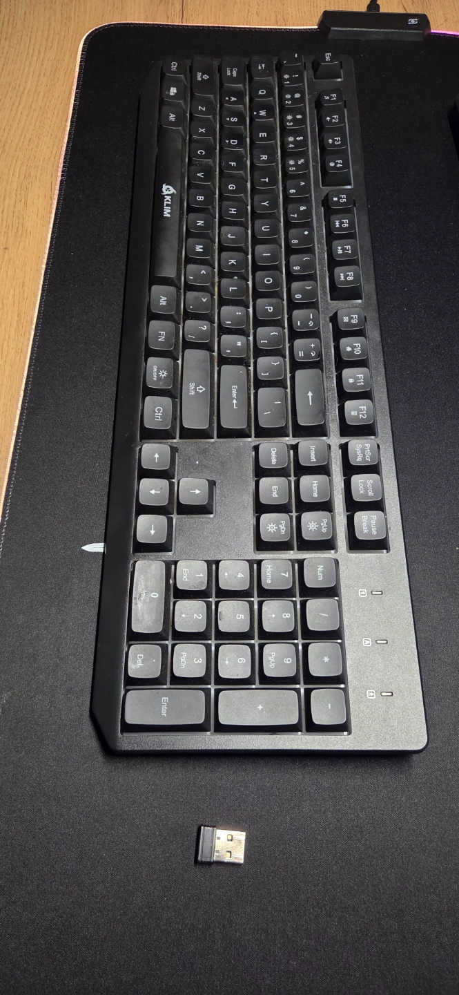 KLIM Wireless RGB Keyboard - photo 2