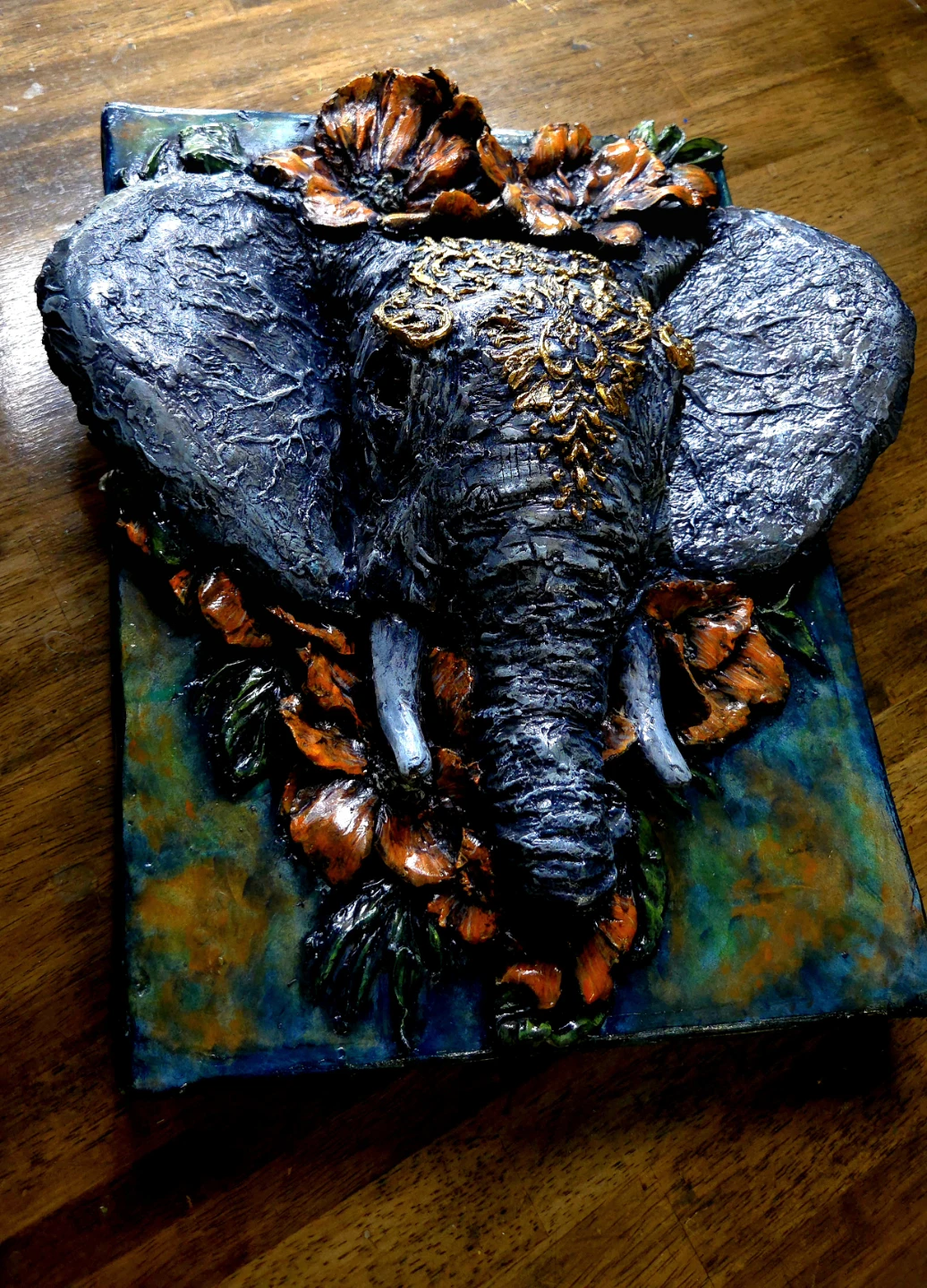 3D Elephant Wall Art - photo 3