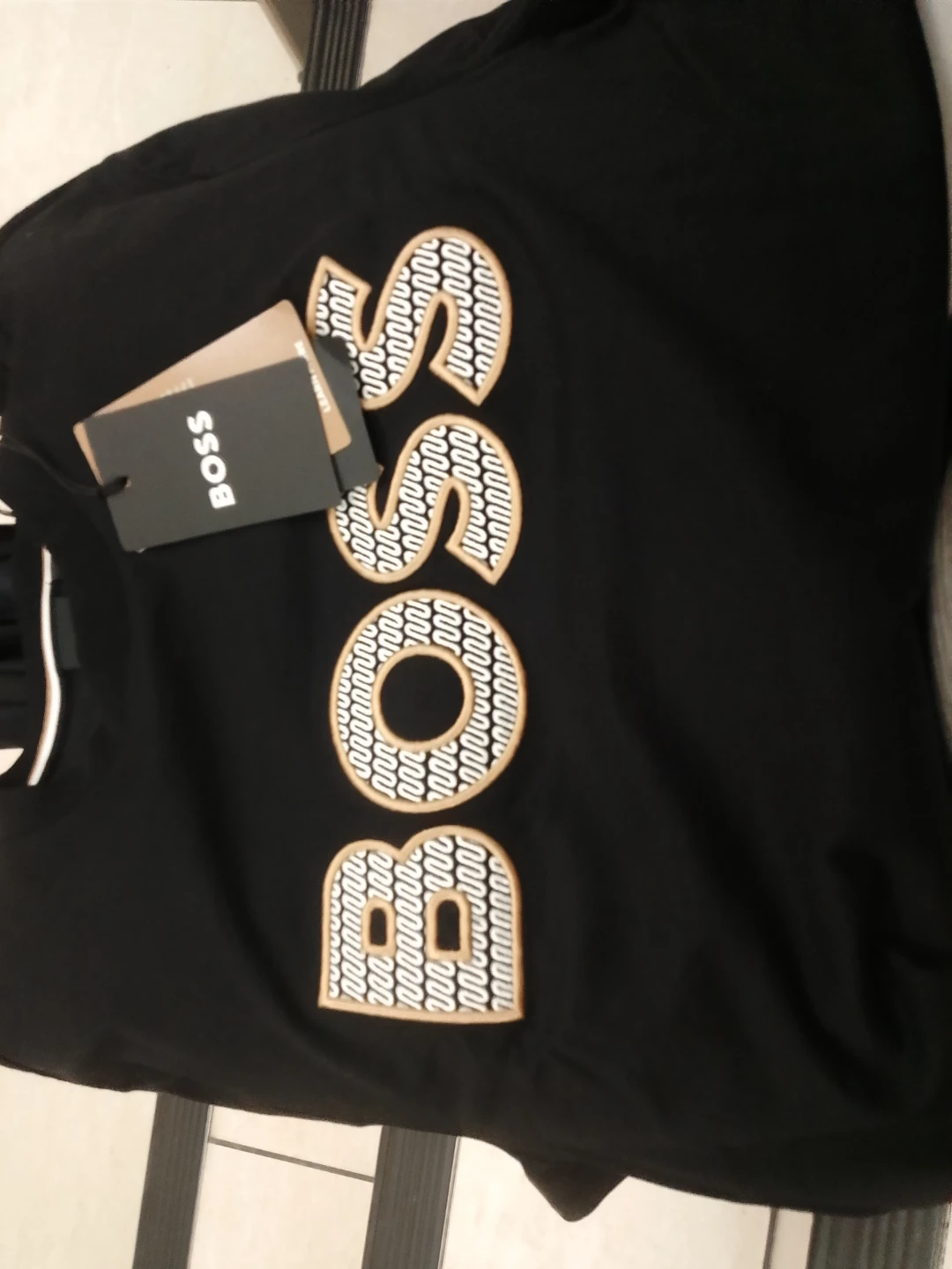 BOSS Black Cotton T-Shirt 2M (1M Sold) 1S $50 Cash