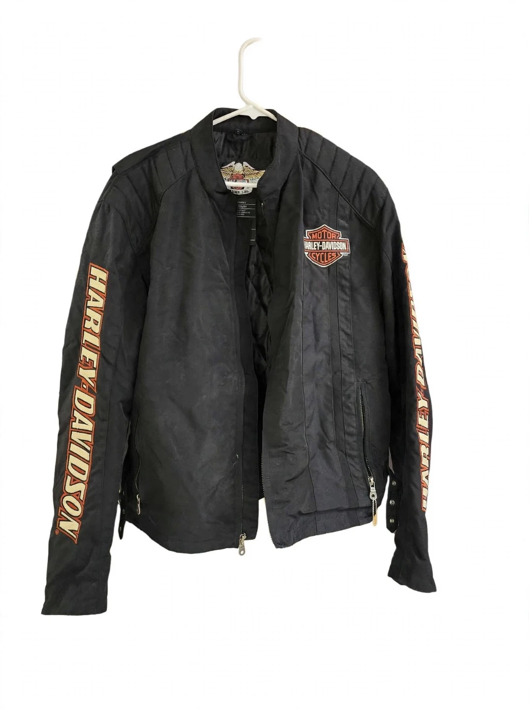 Harley-Davidson Black Textile Riding Jacket