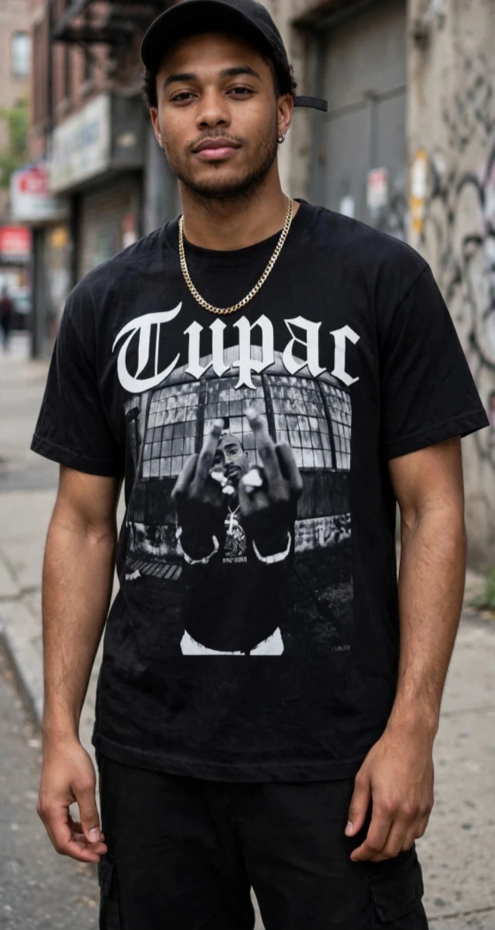 Tupac T-Shirt Size Large